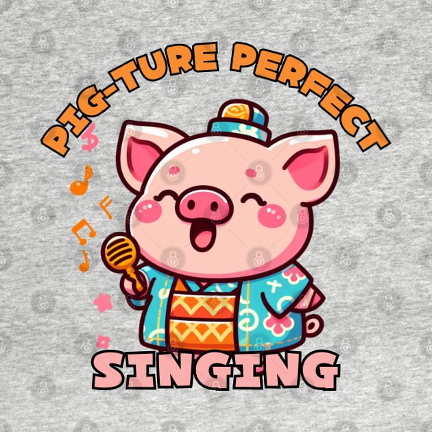 Singing pig by Japanese Fever